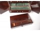 English jewelry box box book rosewood mother-of-pearl writing nineteenth