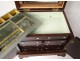 English jewelry box box book rosewood mother-of-pearl writing nineteenth