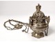 Censer bronze silver angels Saints dragon Cetus church censer eighteenth