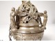 Censer bronze silver angels Saints dragon Cetus church censer eighteenth