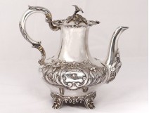 English teapot London teapot English teapot silver teapot 1004gr nineteenth