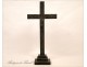 Christ wooden crucifix, work of folk art, eighteenth