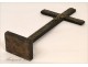 Christ wooden crucifix, work of folk art, eighteenth