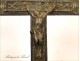 Christ wooden crucifix, work of folk art, eighteenth