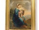 HSC portrait Virgin Mary Child landscape Delacroix French School XIX