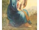 HSC portrait Virgin Mary Child landscape Delacroix French School XIX