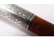 Fountain pen Waterman silver solid ebonite marbled snake collection twentieth