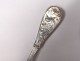 16 spoons with silver sorbet Tiffany &amp; Co Japanese bird 406gr nineteenth