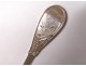 16 spoons with silver sorbet Tiffany &amp; Co Japanese bird 406gr nineteenth