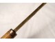 Cane horse dealer maquignon horse bamboo knob carved horn nineteenth