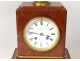 Pendulum marble red L. Leroy &amp; Cie Horlogers Marine Paris clock twentieth