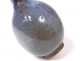 Vase sandstone enamelled purple lavender beef blood China Chinese nineteenth century