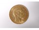 Gold Coin 20 francs 1860 BB Emperor Napoleon III Head Naked Empire France