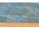 Pastel painting Arsène Chabanian seascape boat sailboat two-master twentieth