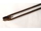 Clamp tongs fireplace fire embers bronze wrought iron shells nineteenth twentieth