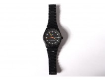 Wristwatch Porsche Design Orfina black steel automatic 1975