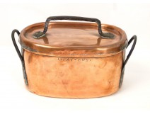 Daubière or braising copper eighteenth