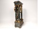 Pendulum columns Empire green marble gilded bronze Flute Baron clock nineteenth