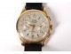 Chronograph Nivor La Chaux 18K solid gold watch Swiss Watch XX