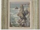 HSP painting Pierre Needle Port-Cotton Belle-Ile-en-Mer Twentieth Brittany