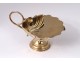 Needed baptism silver vermeil shell bulb Minerve Berger-Nesme 19th