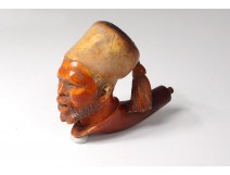 Pipe sea foam head zouave orientalist character nineteenth century