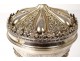 Ciborium Silver Vermeil Filigree Minerva Goldsmith Jamain &amp; Chevron Nineteenth