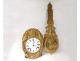 Movement clock comtoise balance automaton brass gilded birds nineteenth