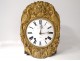 Movement clock comtoise balance automaton brass gilded birds nineteenth