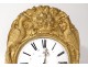 Movement clock comtoise balance automaton brass gilded birds nineteenth