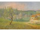 HST Spring Village Landscape Edouard Febvre twentieth