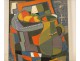 HST Cubist collage Still Life Simonet twentieth