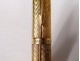 Parker Fountain Pen silver vermeil Club Fougères feather 18K gold twentieth century