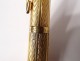 Parker Fountain Pen silver vermeil Club Fougères feather 18K gold twentieth century