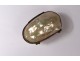 Mother of pearl egg holder gold metal chaplet box nineteenth century