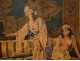 HST Orientalist Painting Palace Bali by Hokfer twentieth