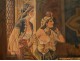 HST Orientalist Painting Palace Bali by Hokfer twentieth