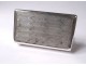 Box snuff box solid silver forest deer 73gr silver snuffbox nineteenth century