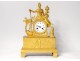 Gilt Bronze Clock Allegory Abondance Maritime Trade Charles X Nineteenth