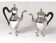 Service coffee tea Empire solid silver Minerva Orfèvrerie Marais 2536gr XXè