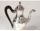 Service coffee tea Empire solid silver Minerva Orfèvrerie Marais 2536gr XXè