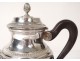 Service coffee tea Empire solid silver Minerva Orfèvrerie Marais 2536gr XXè