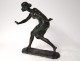 Bronze sculpture Francesco La Monaca woman dancer Valsuani twentieth century