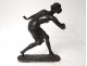 Bronze sculpture Francesco La Monaca woman dancer Valsuani twentieth century