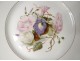 Table service 23 porcelain plates Sèvres flowers Napoleon III XIXth