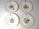 Table service 23 porcelain plates Sèvres flowers Napoleon III XIXth