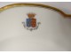 Service 25 porcelain plates W. Guérin &amp; Cie Limoges coat of arms 20th century