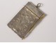 Lot 4 purses notebook ball nacre silver metal Souvenir flowers nineteenth