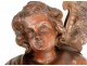 Angel carving angel carved wood church eighteenth century