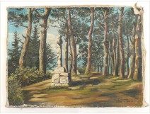 HST Painting Ile aux Moines Morbihan Bois d&#39;Amour